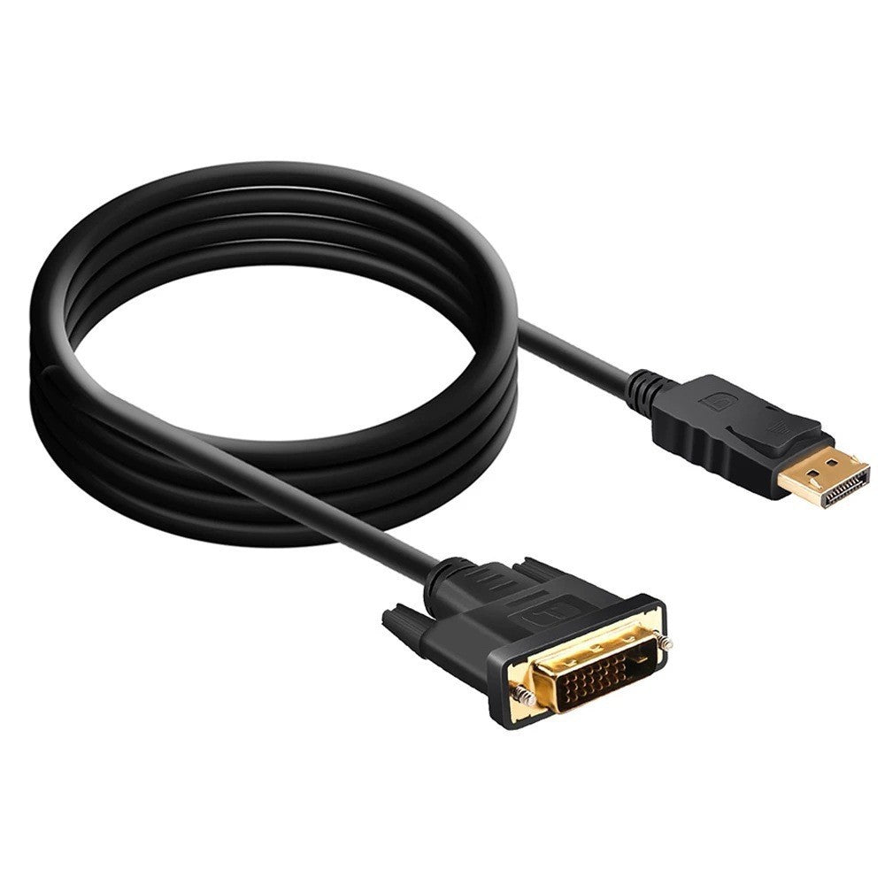DP To DVI Cable Display port To Dvi24 1 HDMI Cable Computer Monitor Adapter Cable 18 M DP To DVI Cable Display port To Dvi24 1 HDMI Cable Computer Monitor Adapter Cable 18 M